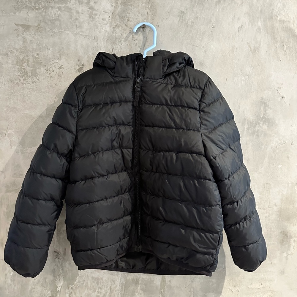 New H&M Kids Black Polyester Jacket/Coat